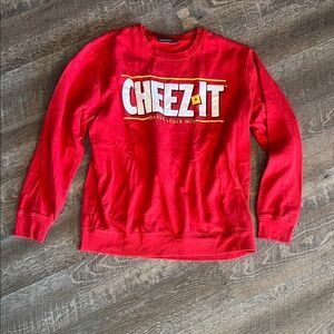 Cheez-It Red Crewneck Sweatshirt - Women